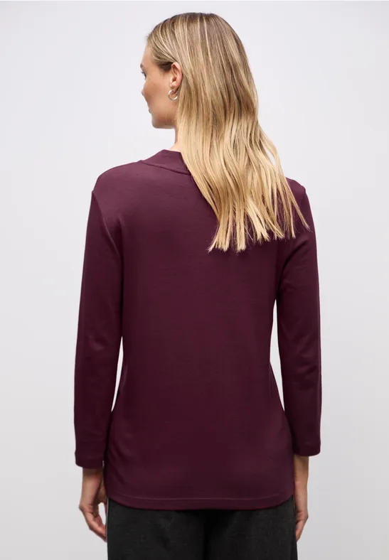 Basic col shirt noble red