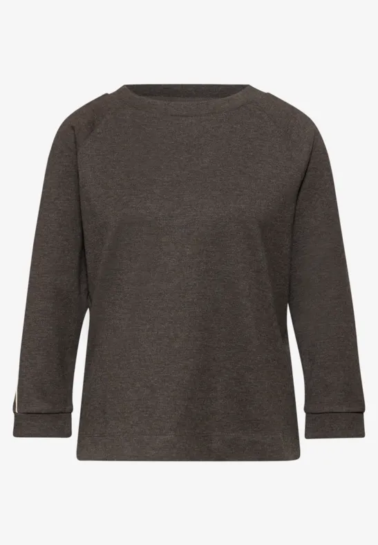 T-shirt avec détail tape null