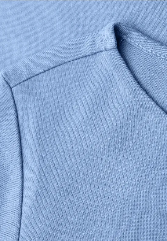Basic shirt met lange mouwen null