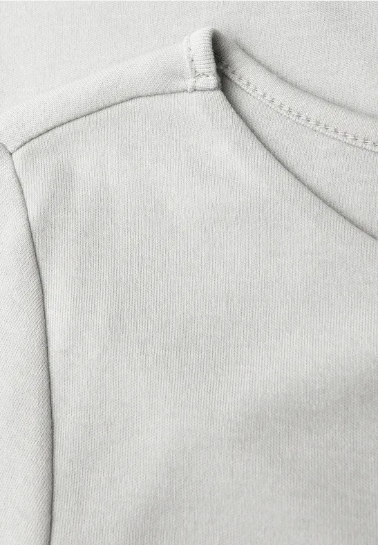Basic shirt met lange mouwen null