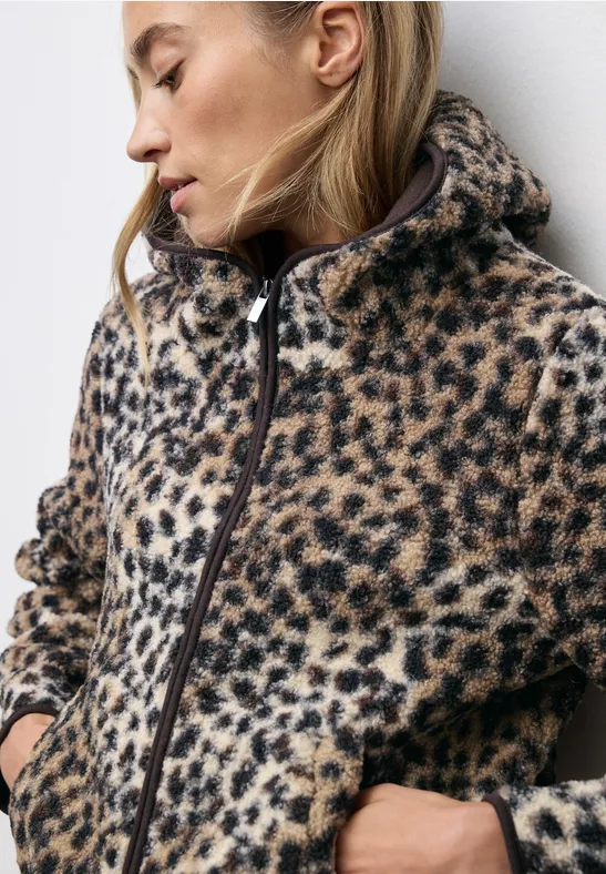 Teddyjas met leopatroon null