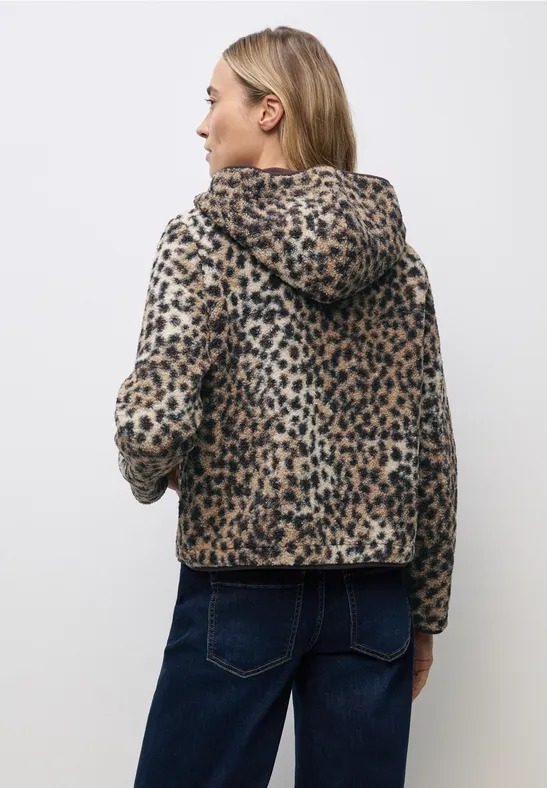 Teddyjas met leopatroon null