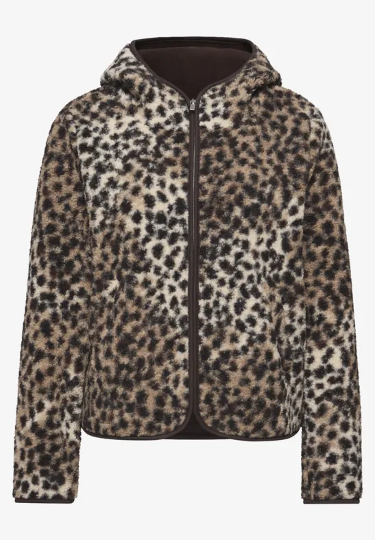 Teddyjas met leopatroon null