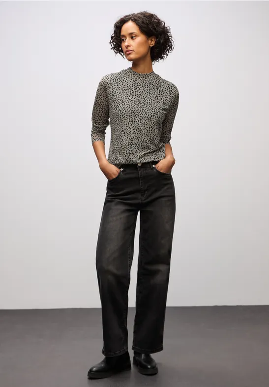 T-shirt en maille Leo null
