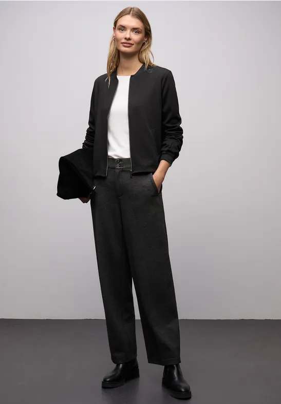 Blouson avec détails scintillants Black