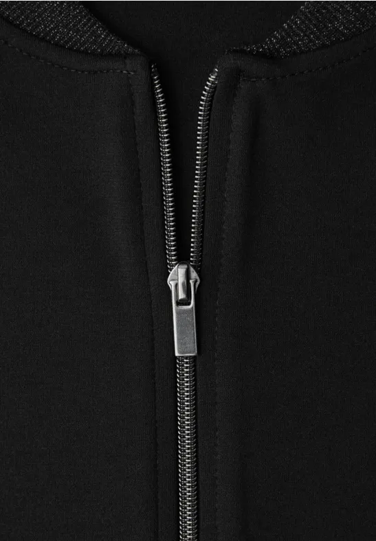 Blouson avec détails scintillants Black