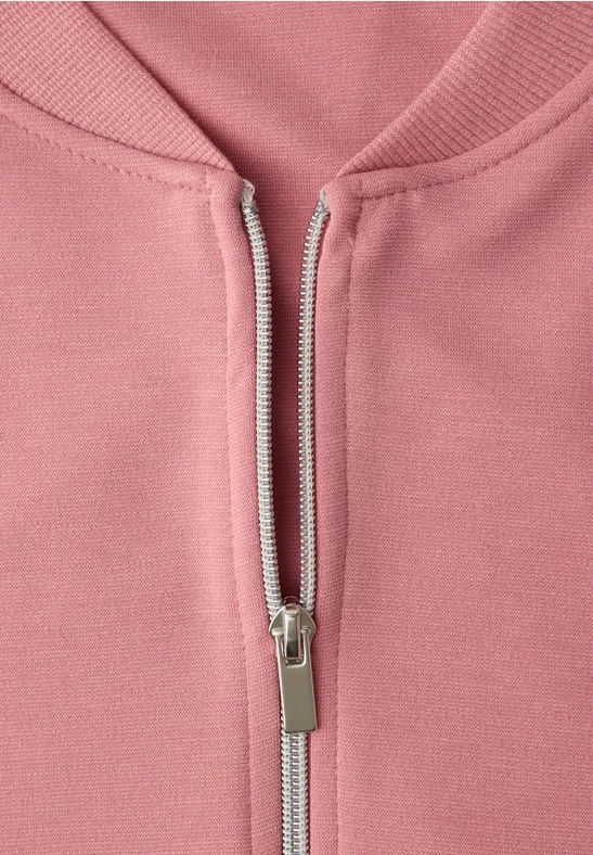 Blouson avec détails scintillants powder pink