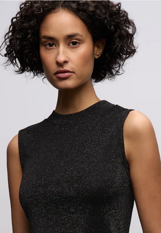 Top scintillant Black