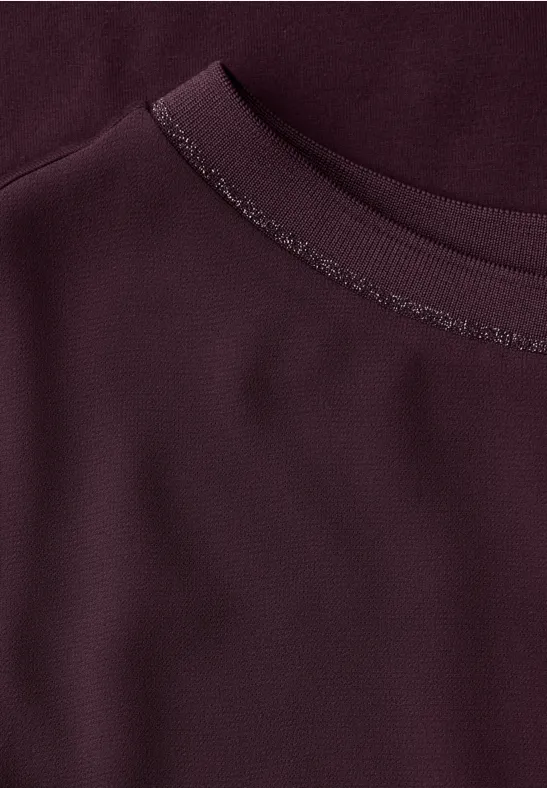 2in1 Chiffon Shirt jazz berry