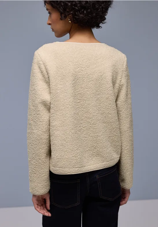 Weiche Jacke soft fawn beige