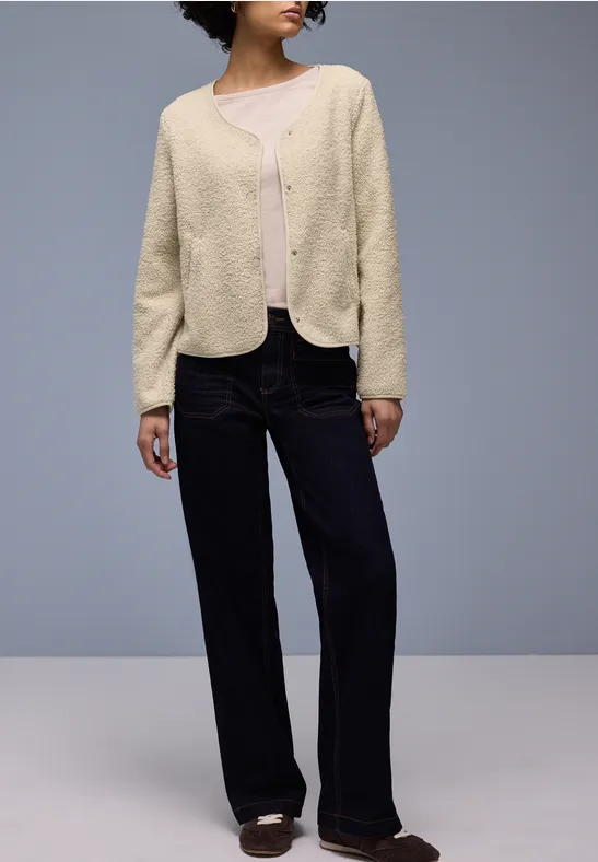 Weiche Jacke soft fawn beige