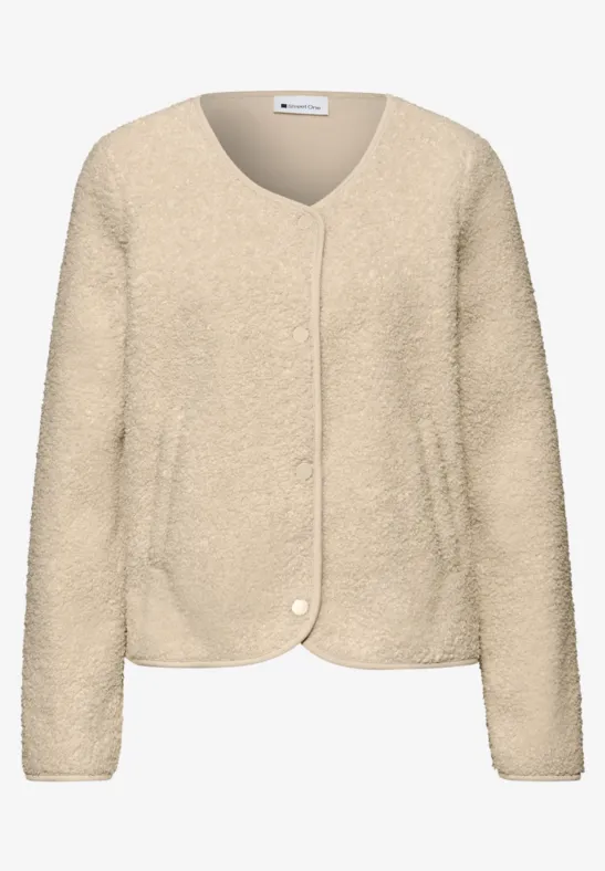 Weiche Jacke soft fawn beige