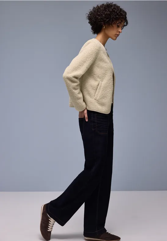 Weiche Jacke soft fawn beige