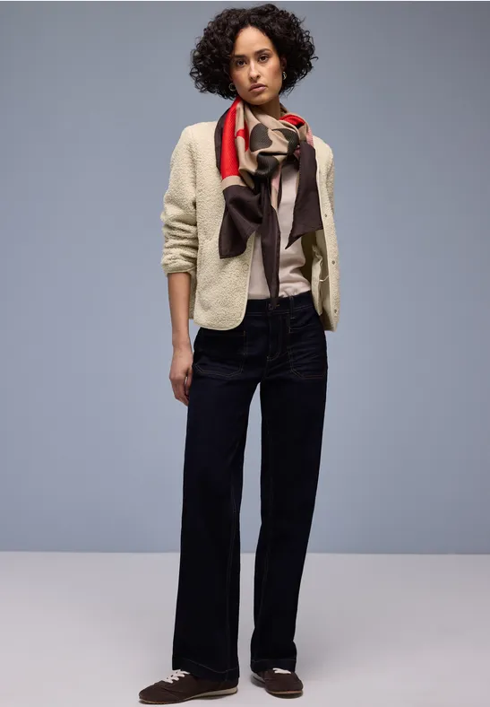 Weiche Jacke soft fawn beige