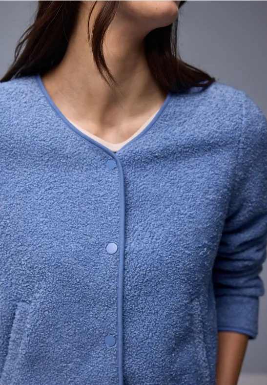 Teddyjacke bonnet blue