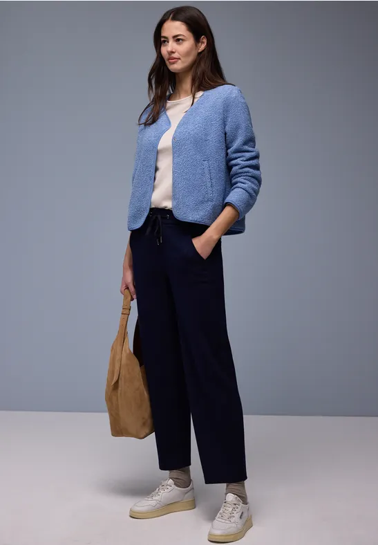 Teddyjacke bonnet blue