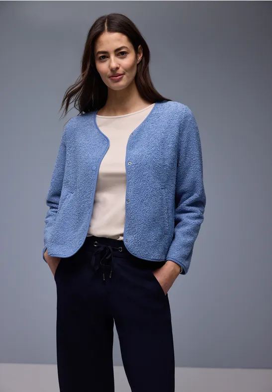 Teddyjacke bonnet blue