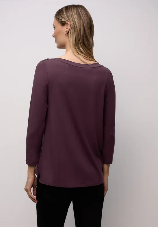 Shirt in lange stijl Jazz Berry