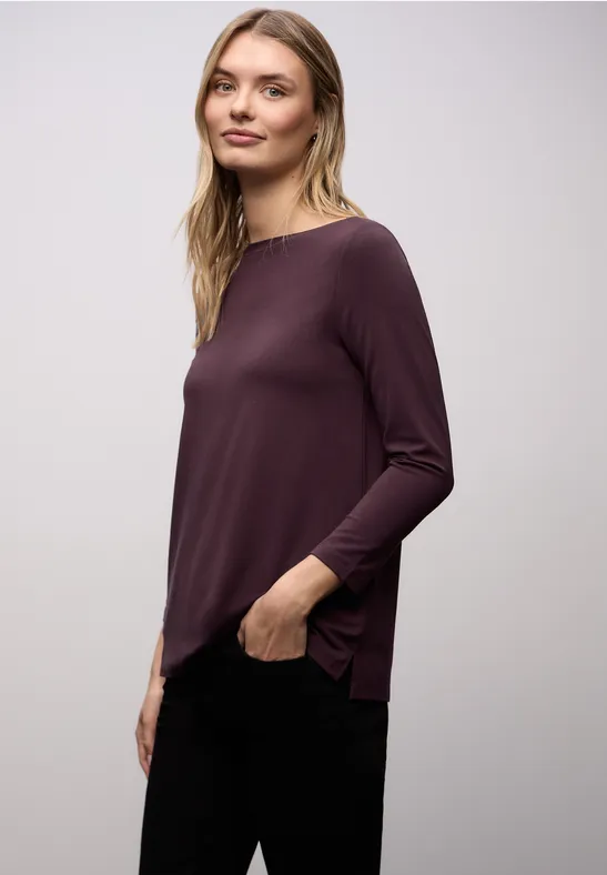 Shirt in lange stijl Jazz Berry