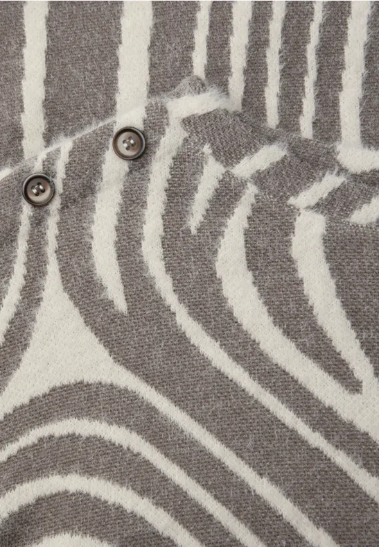 Softes Strick-Look Shirt light terra mocha