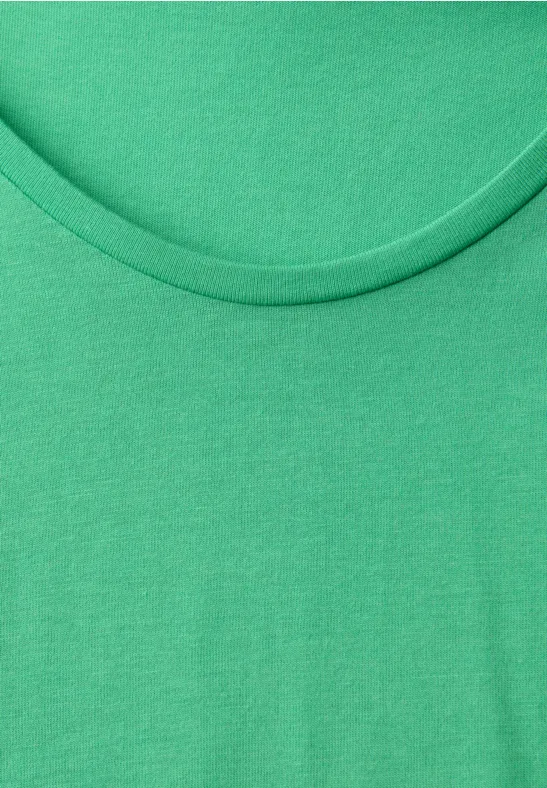 Shirt met omslag arcadia green