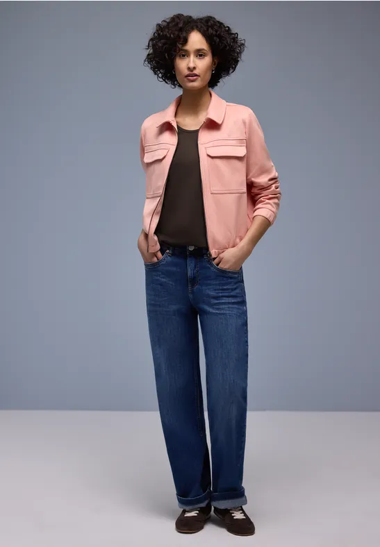 Shirt met omslag molten earth