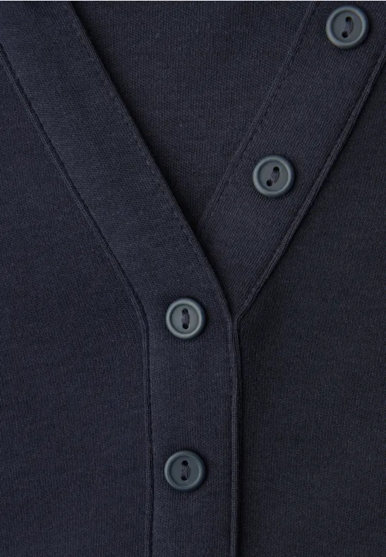 T-shirt en couleur unie shadowed navy