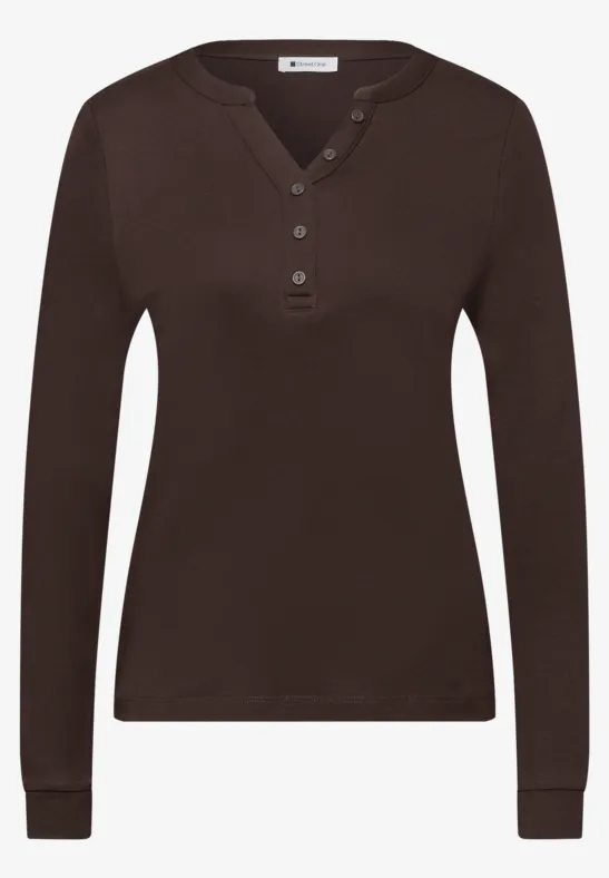 T-shirt en couleur unie molten earth