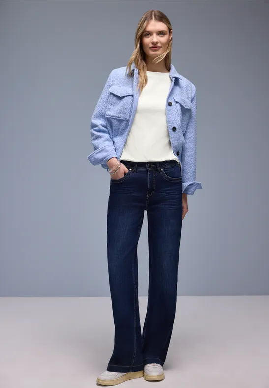 Geribd shirt off white