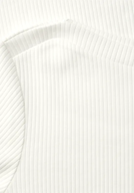 Geribd shirt off white