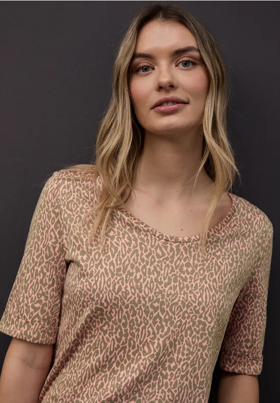 Leo T-Shirt light apricot