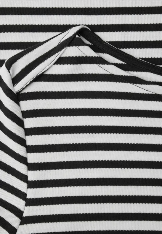 T-shirt à rayures Black