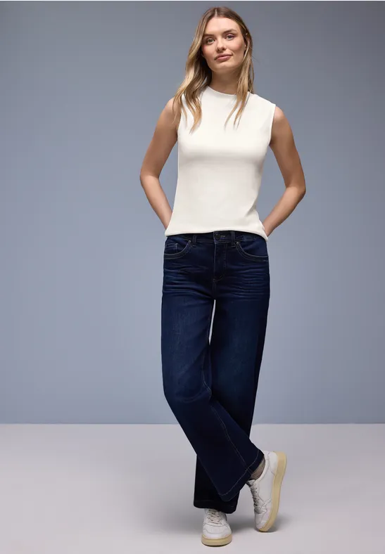 Top de base off white