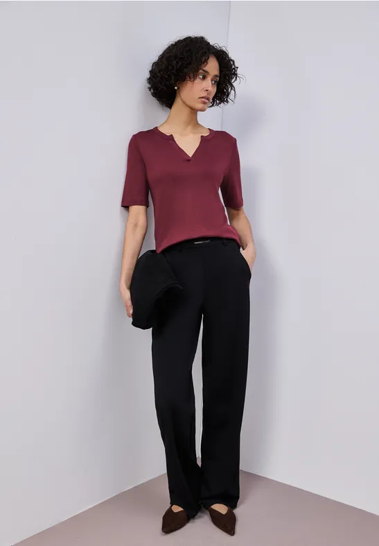 Basic Shirt truffle red
