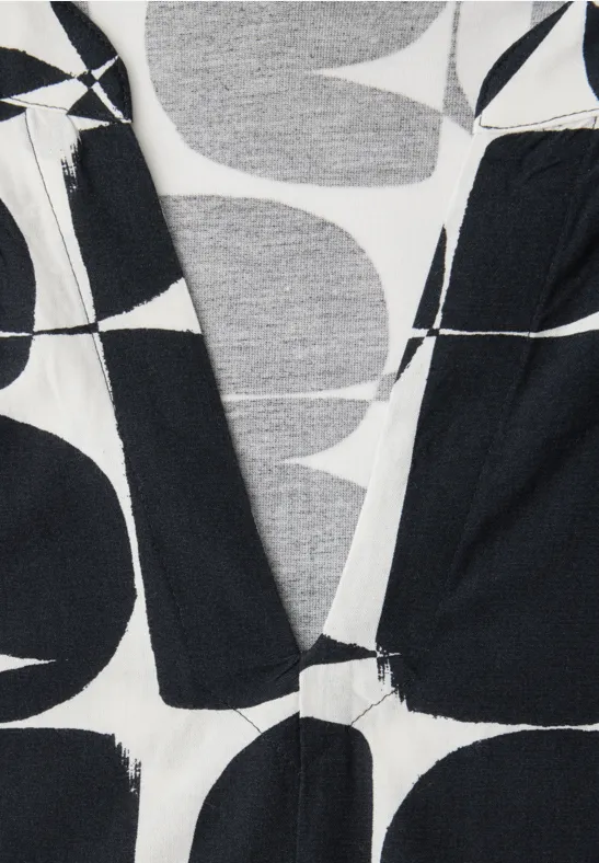 T-shirt à motifs shadowed navy