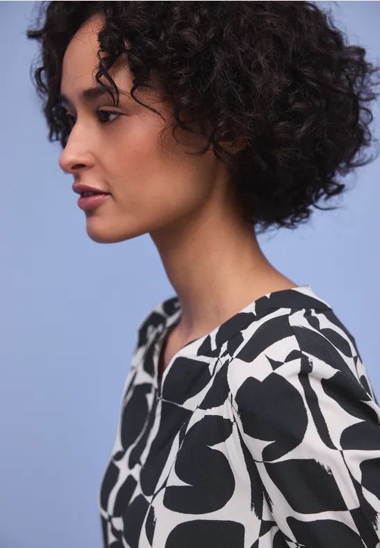 T-shirt à motifs shadowed navy