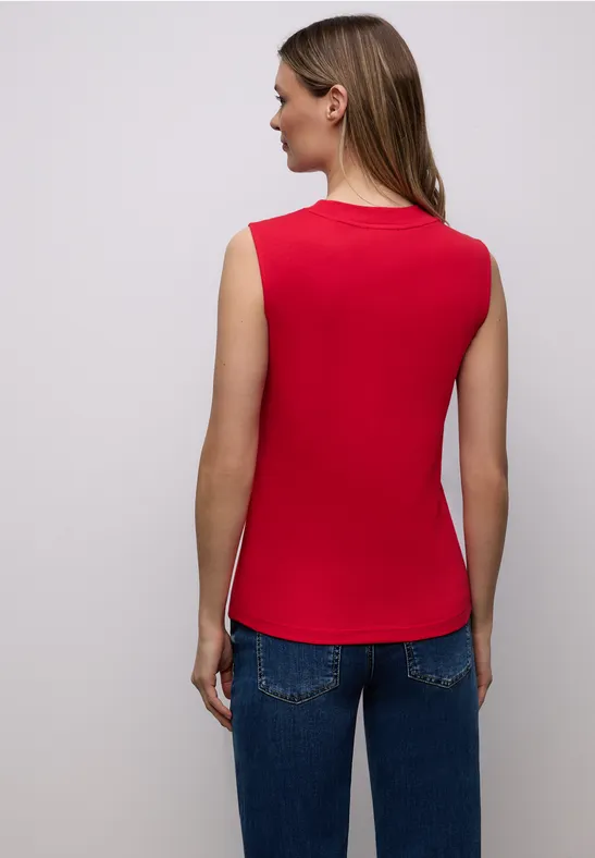 Basic Top salsa red