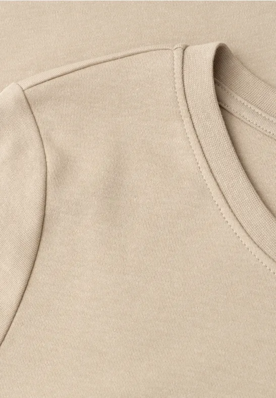 T-shirt de base timeless beige