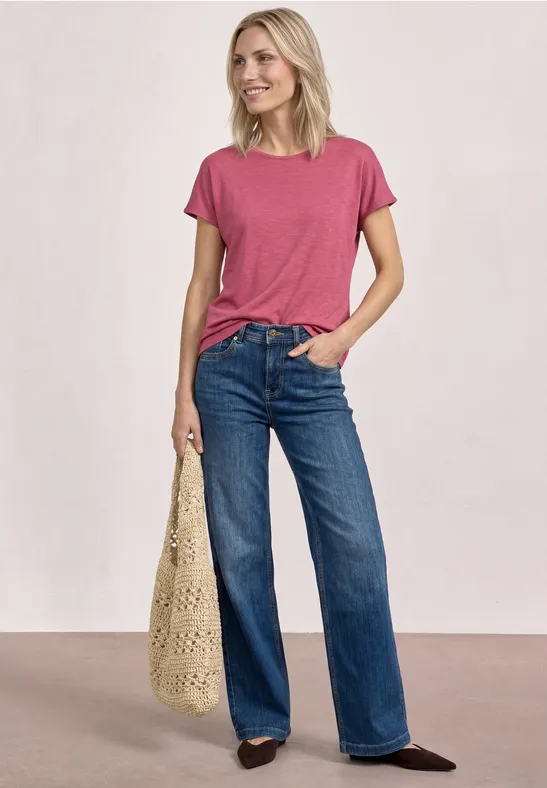 T-shirt de base dark clouded blush