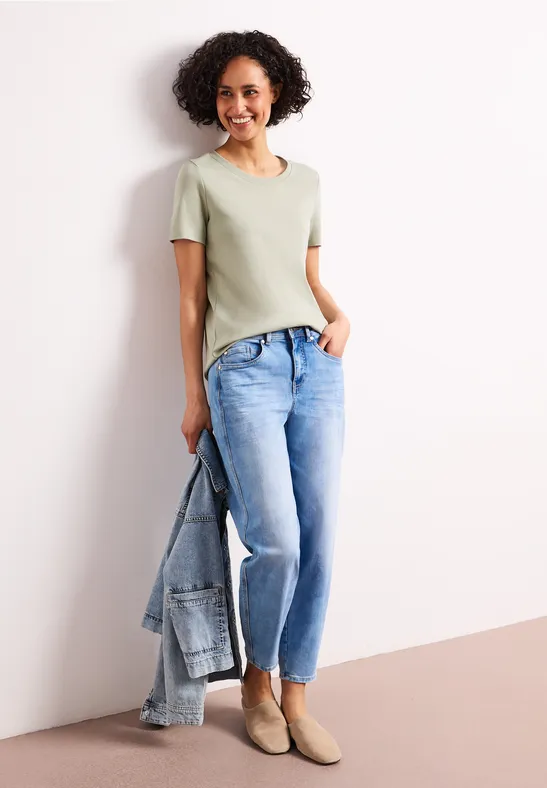 Basic Shirt mint leaf