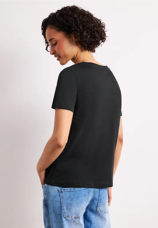 T-shirt de base deep bound green