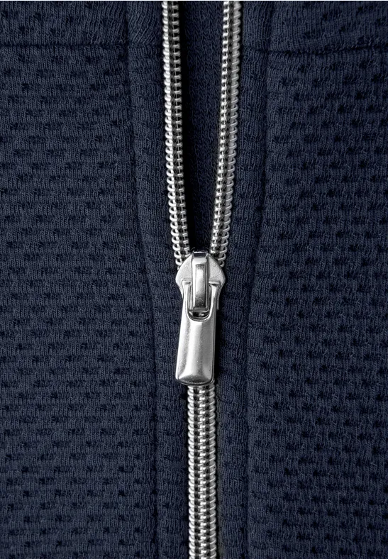 Veste à manches longues avec Turtle Neck shadowed navy