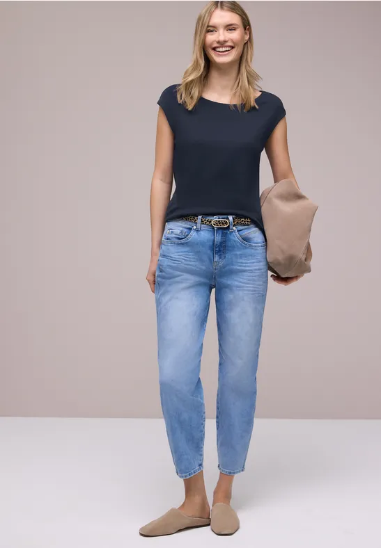 Basic shirt shadowed navy