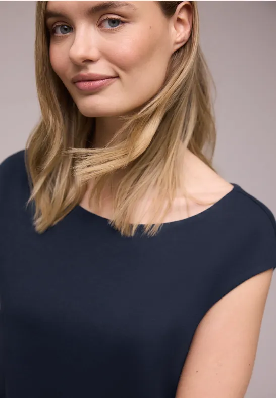 Basic shirt shadowed navy