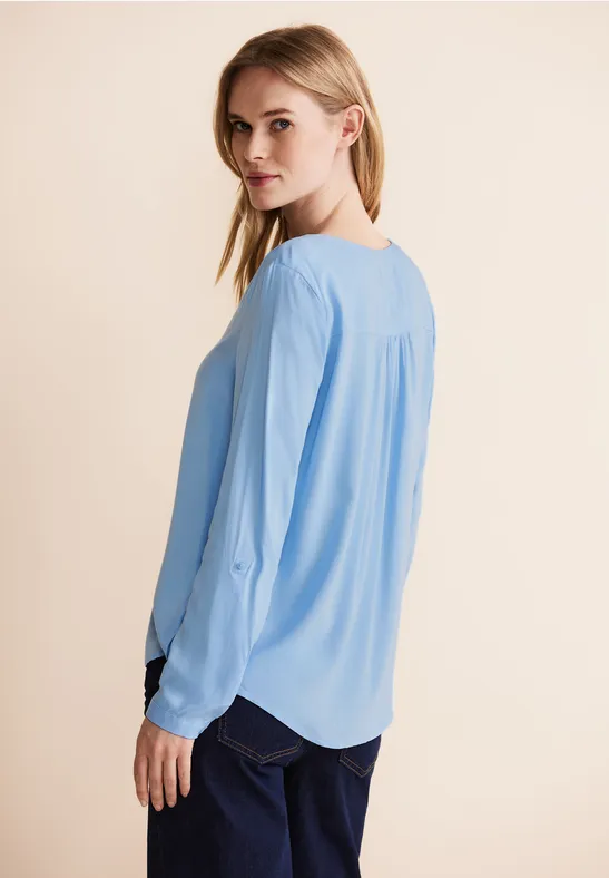 Bluse im Tunikastyle original blue