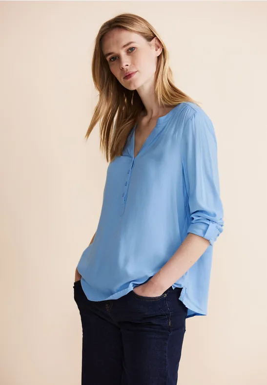Bluse im Tunikastyle original blue