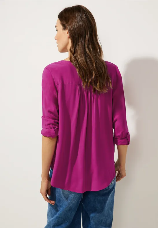 Bluse im Tunikastyle magenta pink