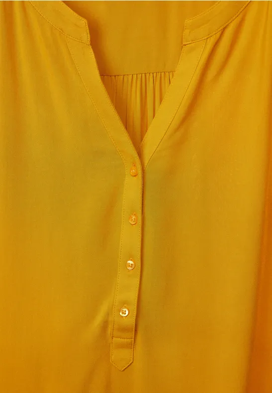 Bluse im Tunikastyle tanned yellow