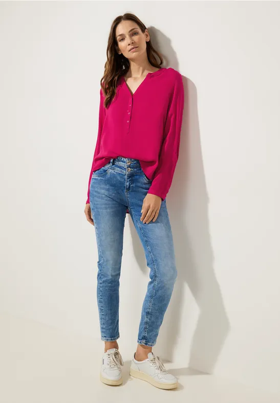 Bluse im Tunikastyle carmine red