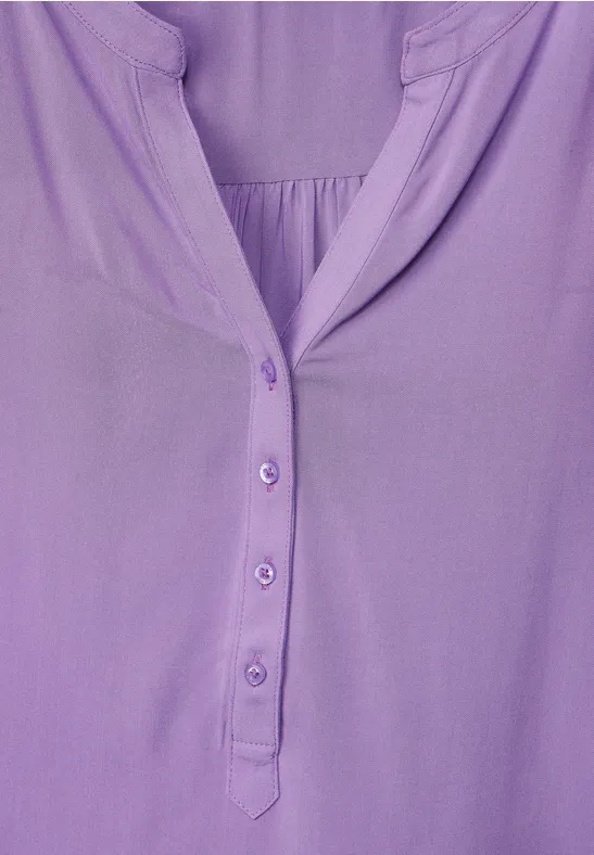 Bluse im Tunikastyle lupine lilac